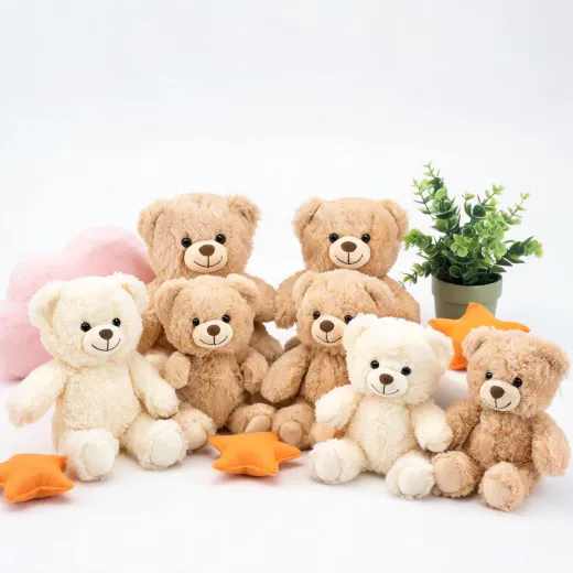 Classic teddy bear plush collection